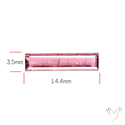 Faceted Pink Tourmaline