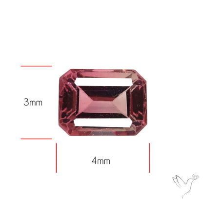 Faceted Pink Tourmaline