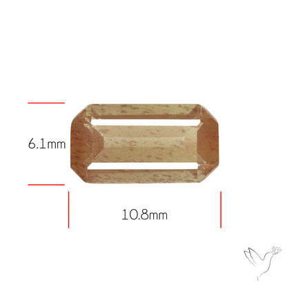 Andesine Gemstone Faceted Fine Grade