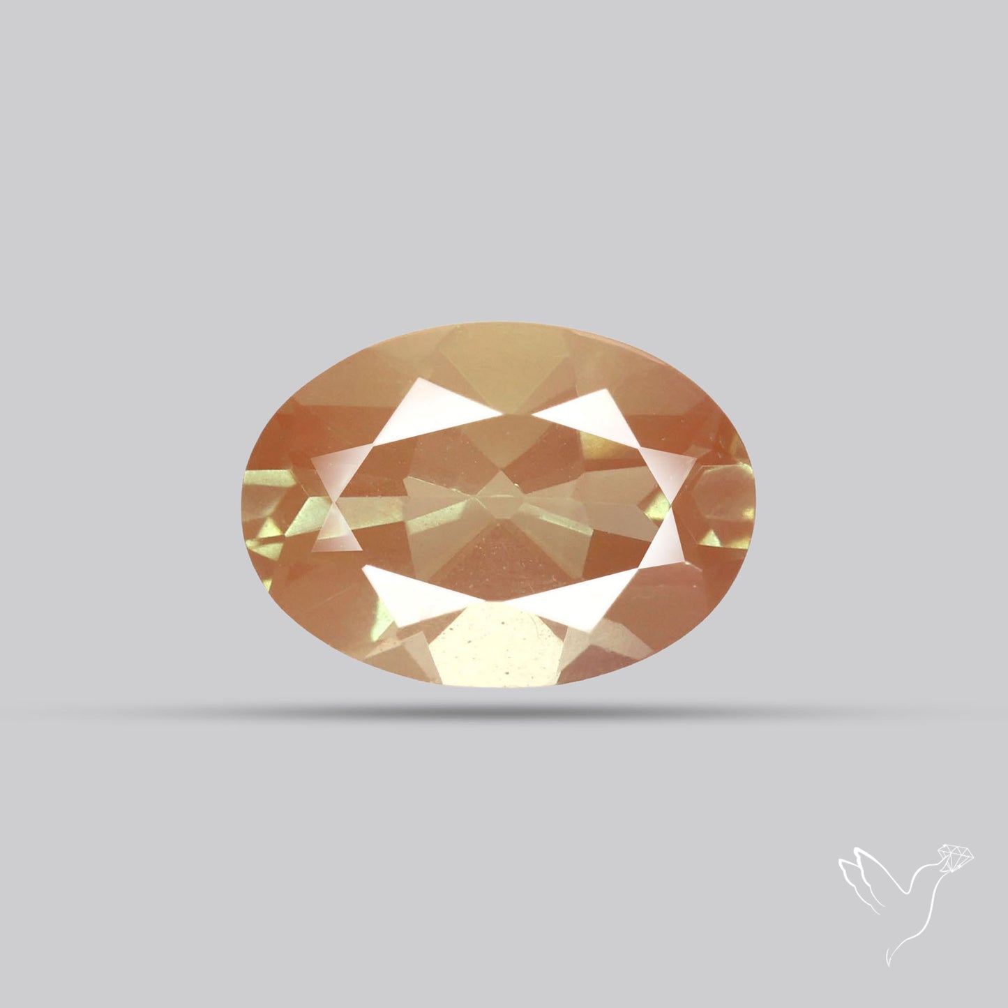 Andesine Gemstone Faceted Fine Grade