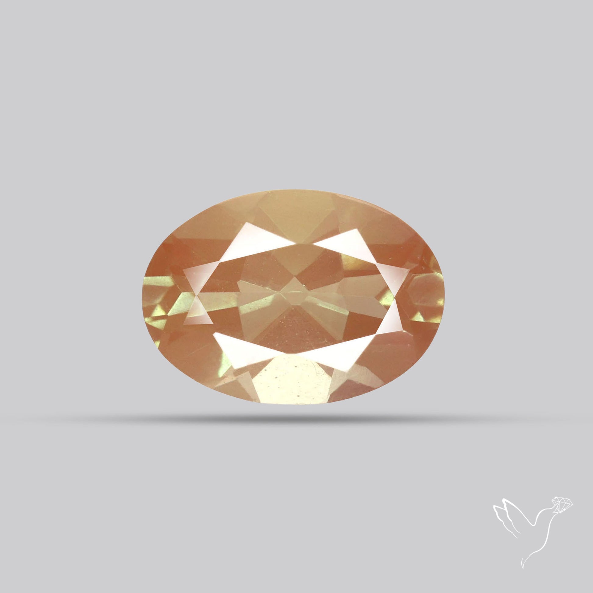 Andesine Gemstone Faceted Fine Grade