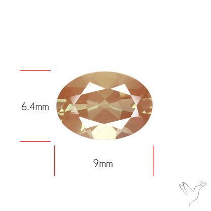 Andesine Gemstone Faceted Fine Grade