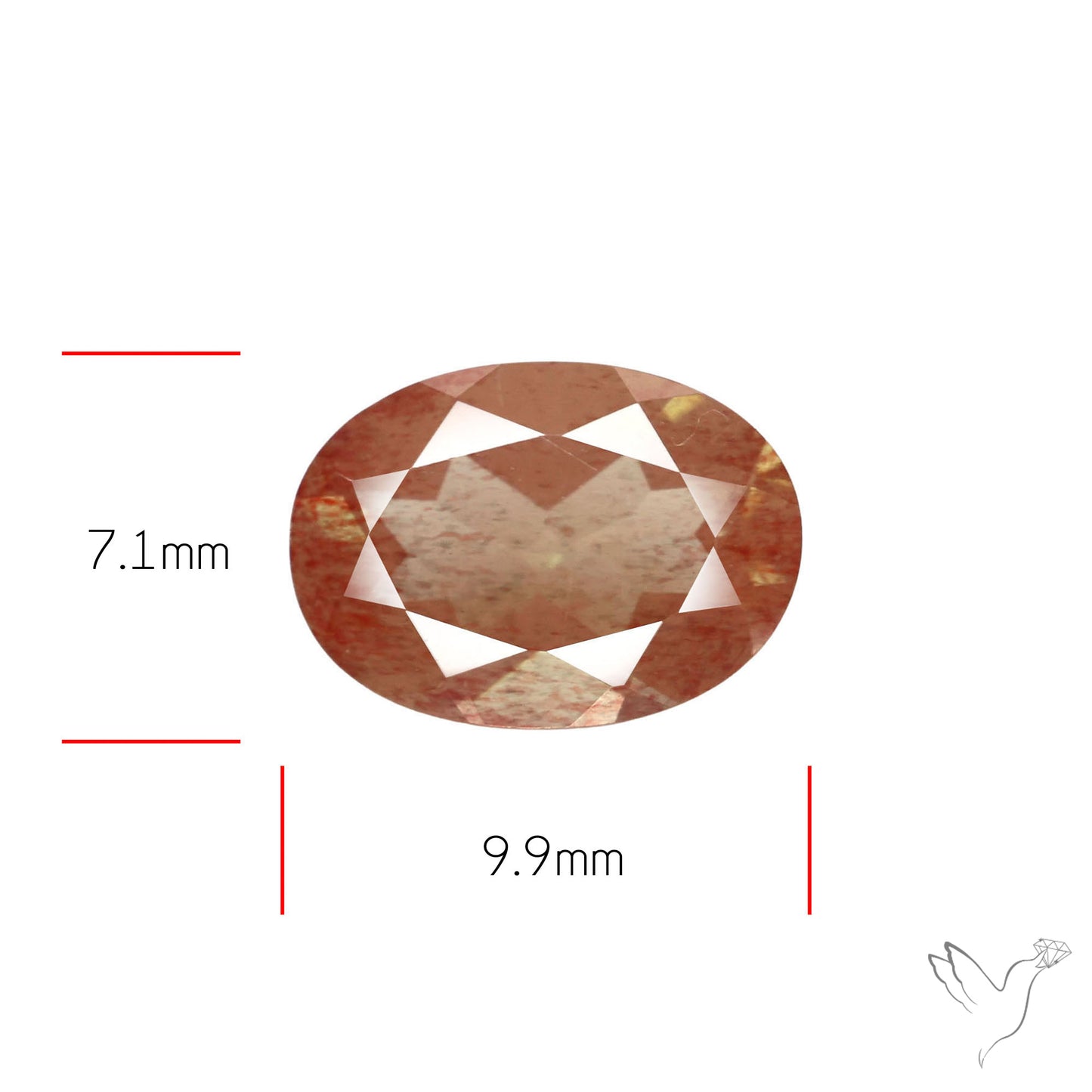 Andesine Gemstone Faceted Fine Grade