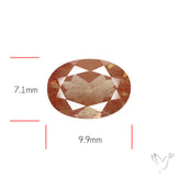 Andesine Gemstone Faceted Fine Grade