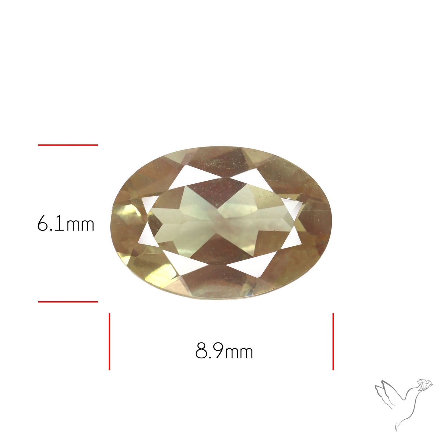 Andesine Gemstone Faceted Fine Grade