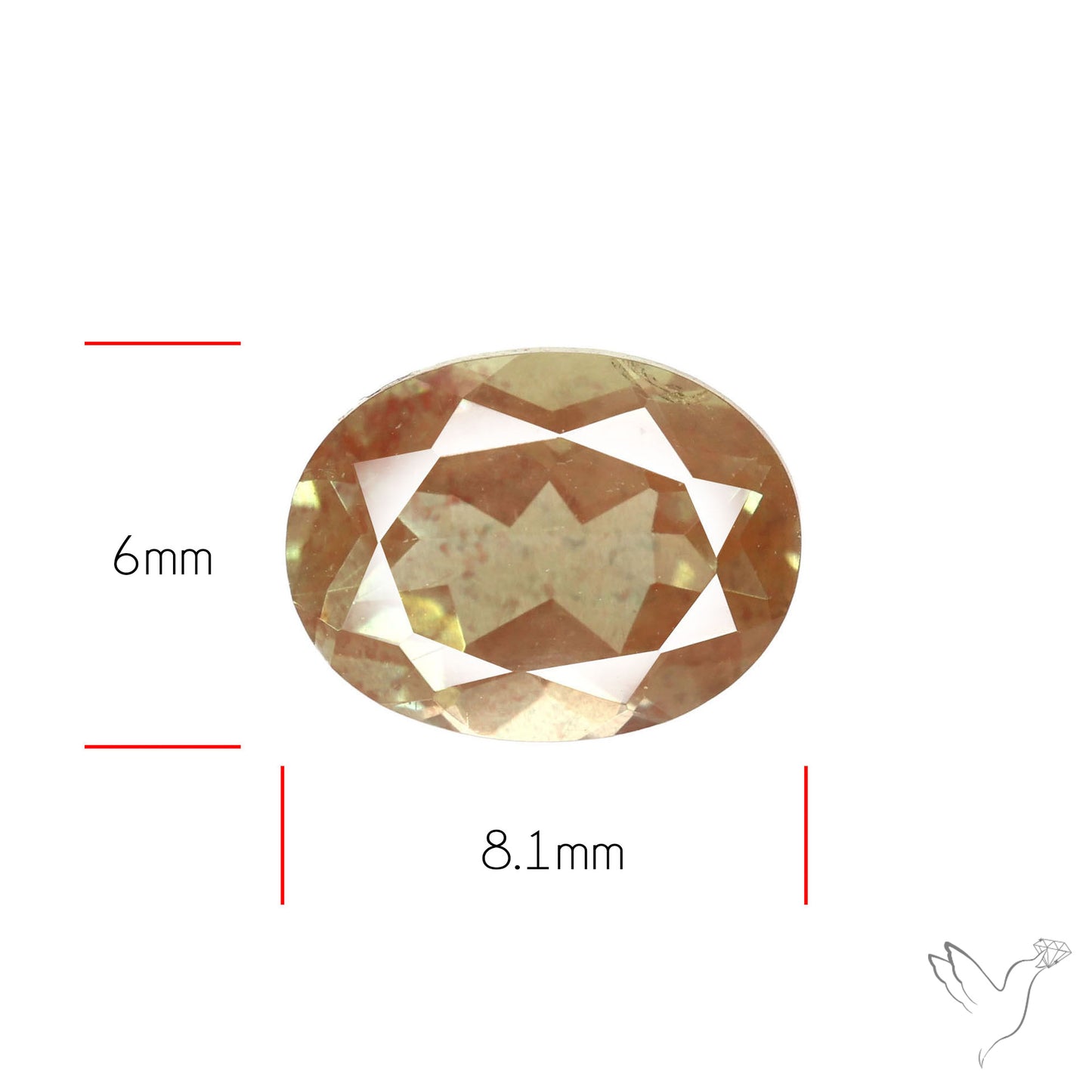 Andesine Gemstone Faceted Fine Grade