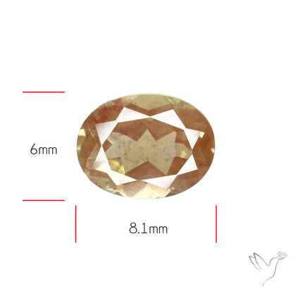 Andesine Gemstone Faceted Fine Grade