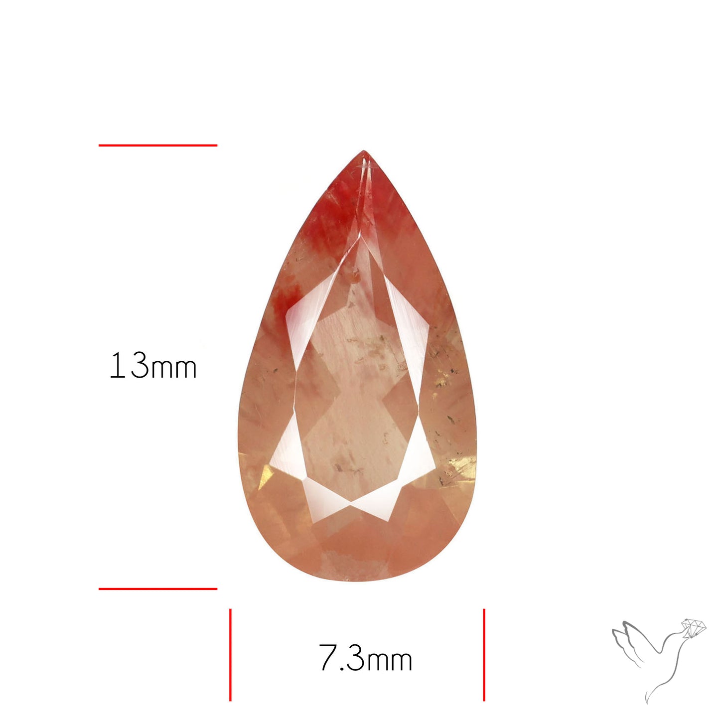 Andesine Gemstone Faceted Fine Grade