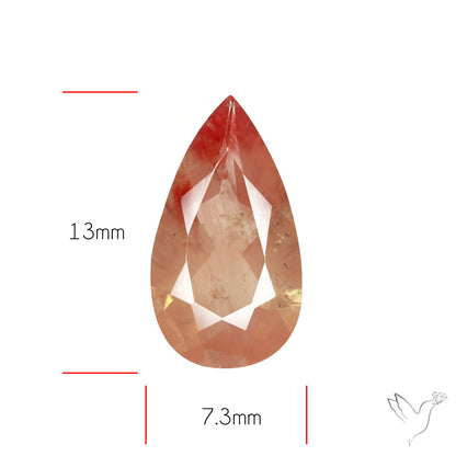 Andesine Gemstone Faceted Fine Grade