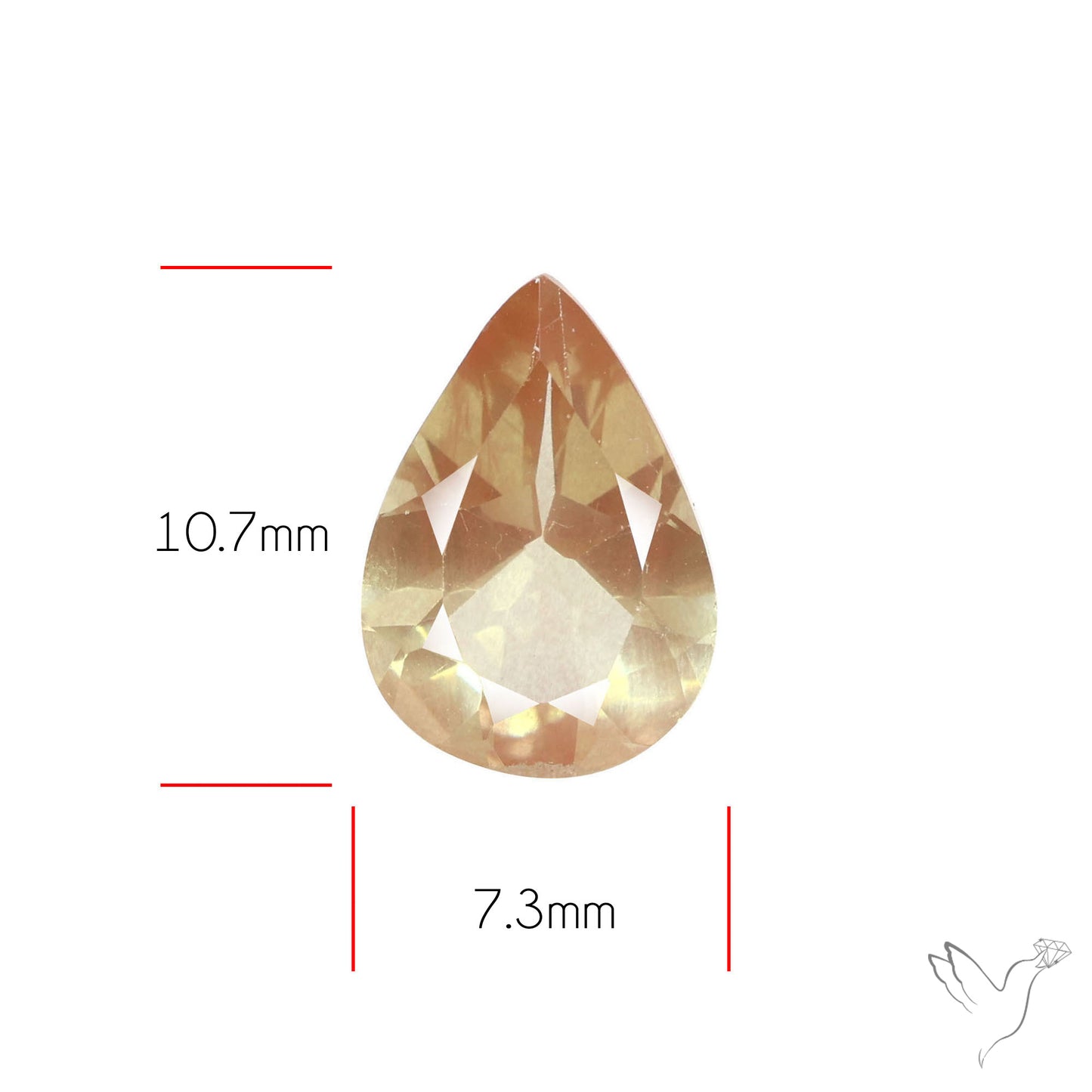 Andesine Gemstone Faceted Fine Grade