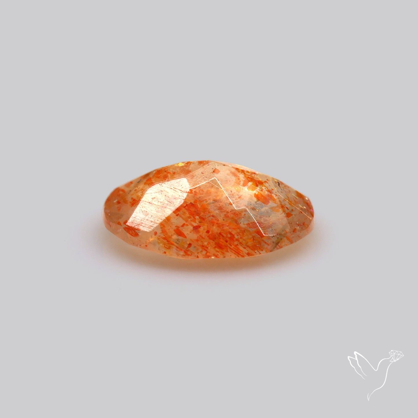 Tanzanian Sunstone Faceted High Grade Confetti Sunstone