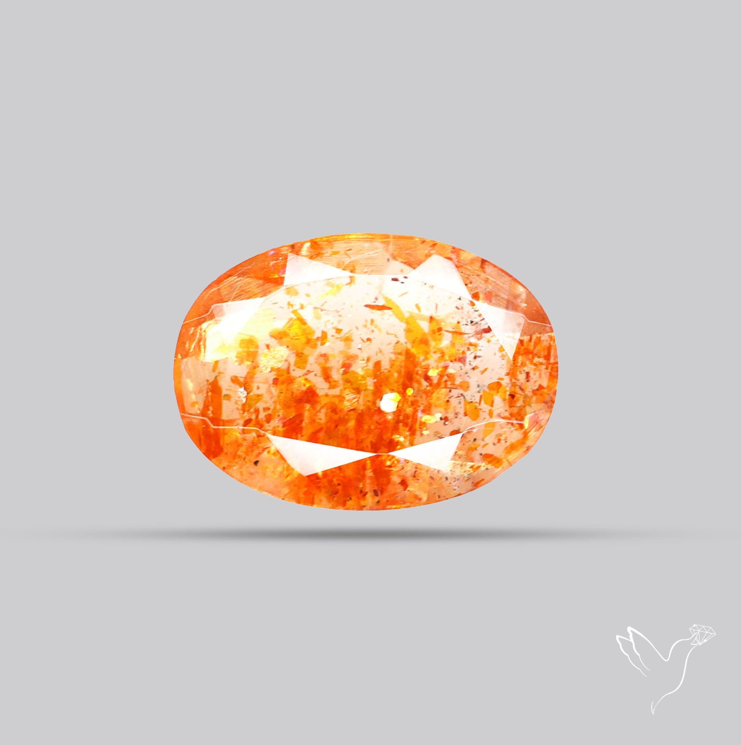 Tanzanian Sunstone Faceted High Grade Confetti Sunstone