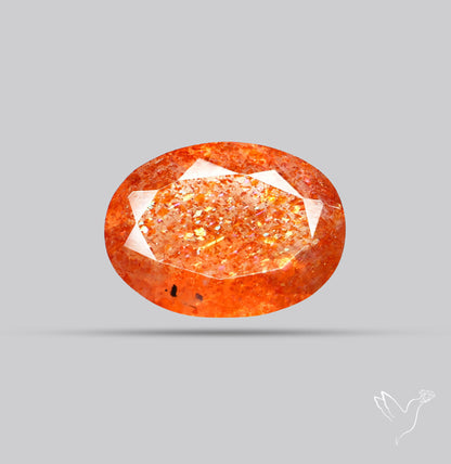 Tanzanian Sunstone Faceted High Grade Confetti Sunstone