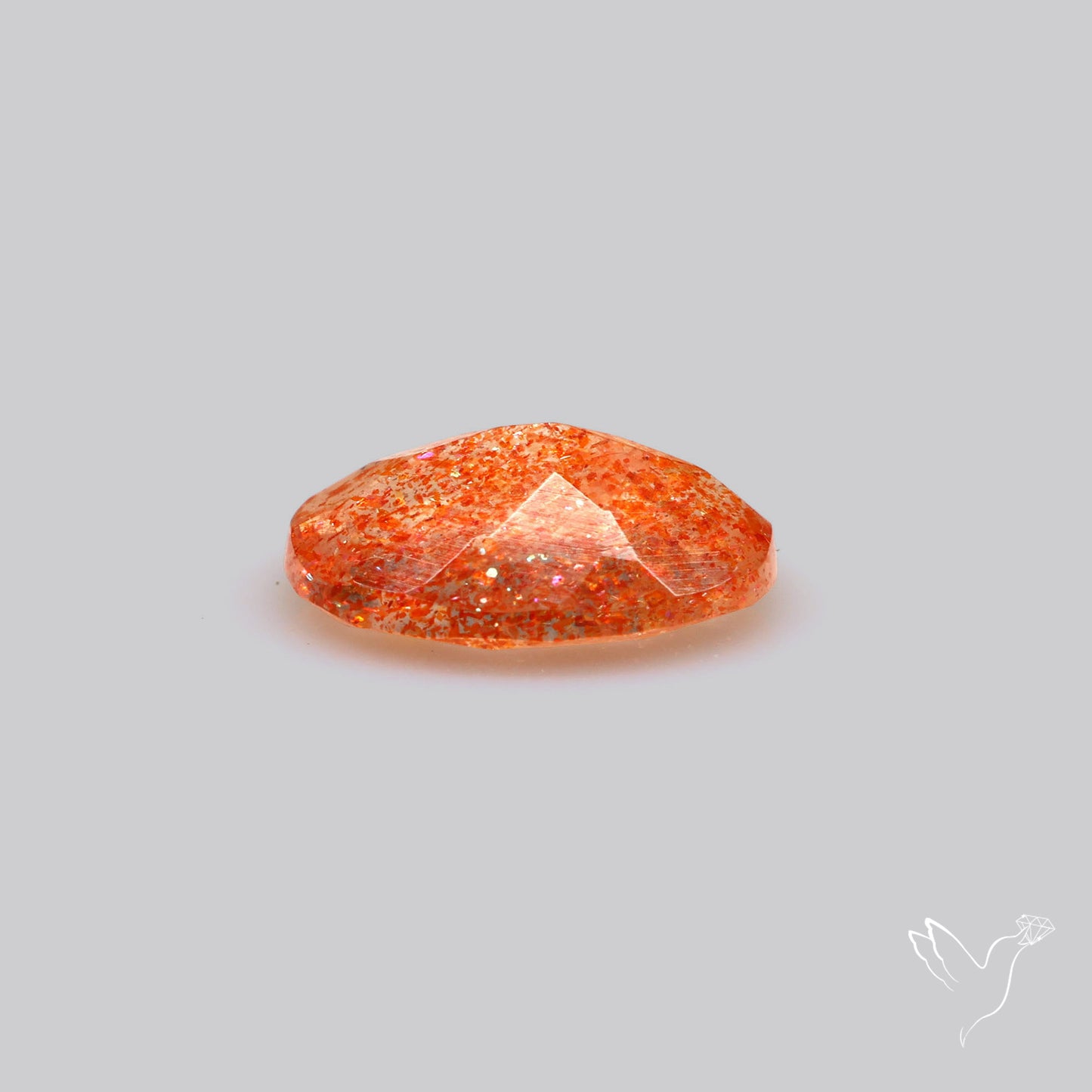 Tanzanian Sunstone Faceted High Grade Confetti Sunstone