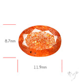 Tanzanian Sunstone Faceted High Grade Confetti Sunstone