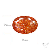 Tanzanian Sunstone Faceted High Grade Confetti Sunstone
