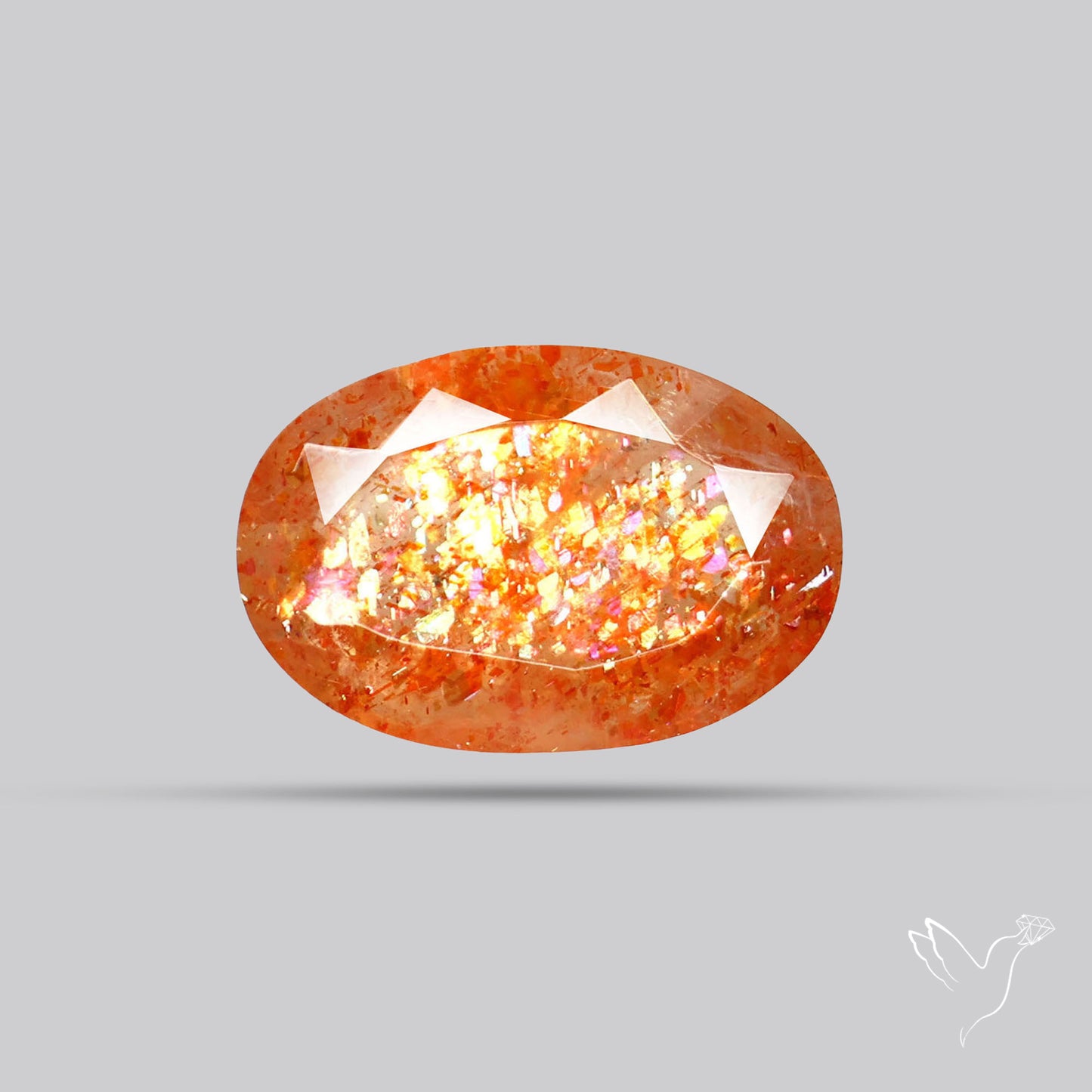Tanzanian Sunstone Faceted High Grade Confetti Sunstone