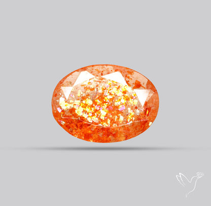 Tanzanian Sunstone Faceted High Grade Confetti Sunstone