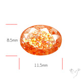 Tanzanian Sunstone Faceted High Grade Confetti Sunstone