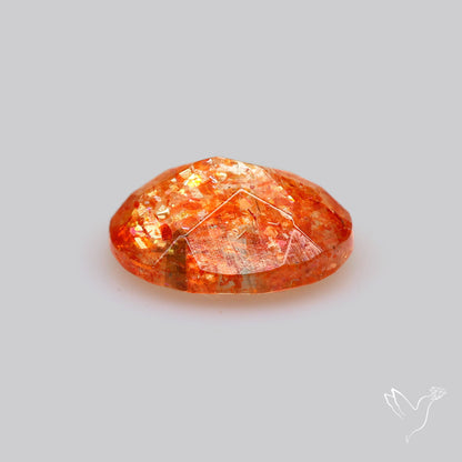 Tanzanian Sunstone Faceted High Grade Confetti Sunstone
