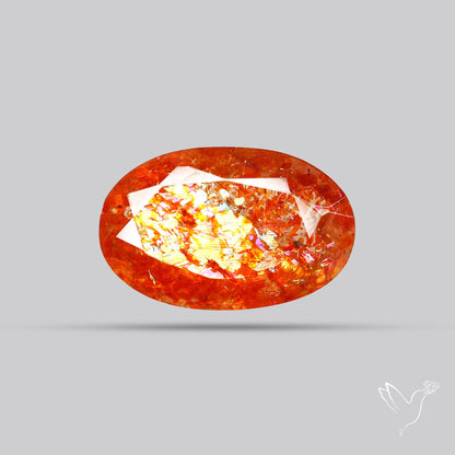 Tanzanian Sunstone Faceted High Grade Confetti Sunstone
