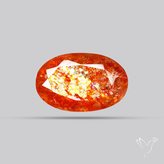 Tanzanian Sunstone Faceted High Grade Confetti Sunstone