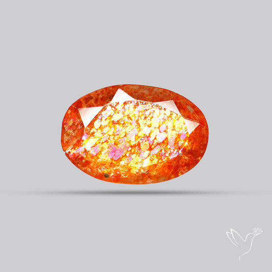 Tanzanian Sunstone Faceted High Grade Confetti Sunstone