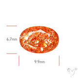Tanzanian Sunstone Faceted High Grade Confetti Sunstone