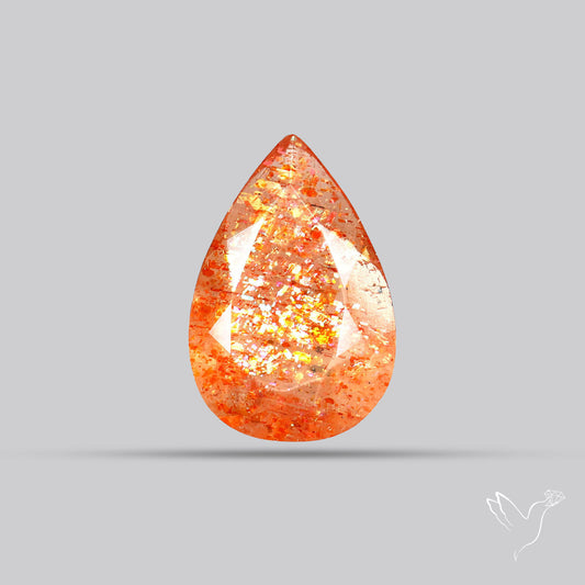 Tanzanian Sunstone Faceted High Grade Confetti Sunstone
