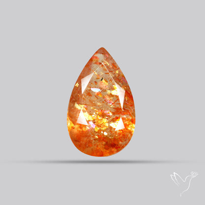 Tanzanian Sunstone Faceted High Grade Confetti Sunstone