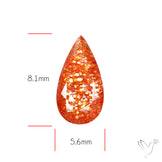 Tanzanian Sunstone Faceted High Grade Confetti Sunstone