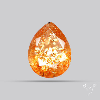 Tanzanian Sunstone Faceted High Grade Confetti Sunstone