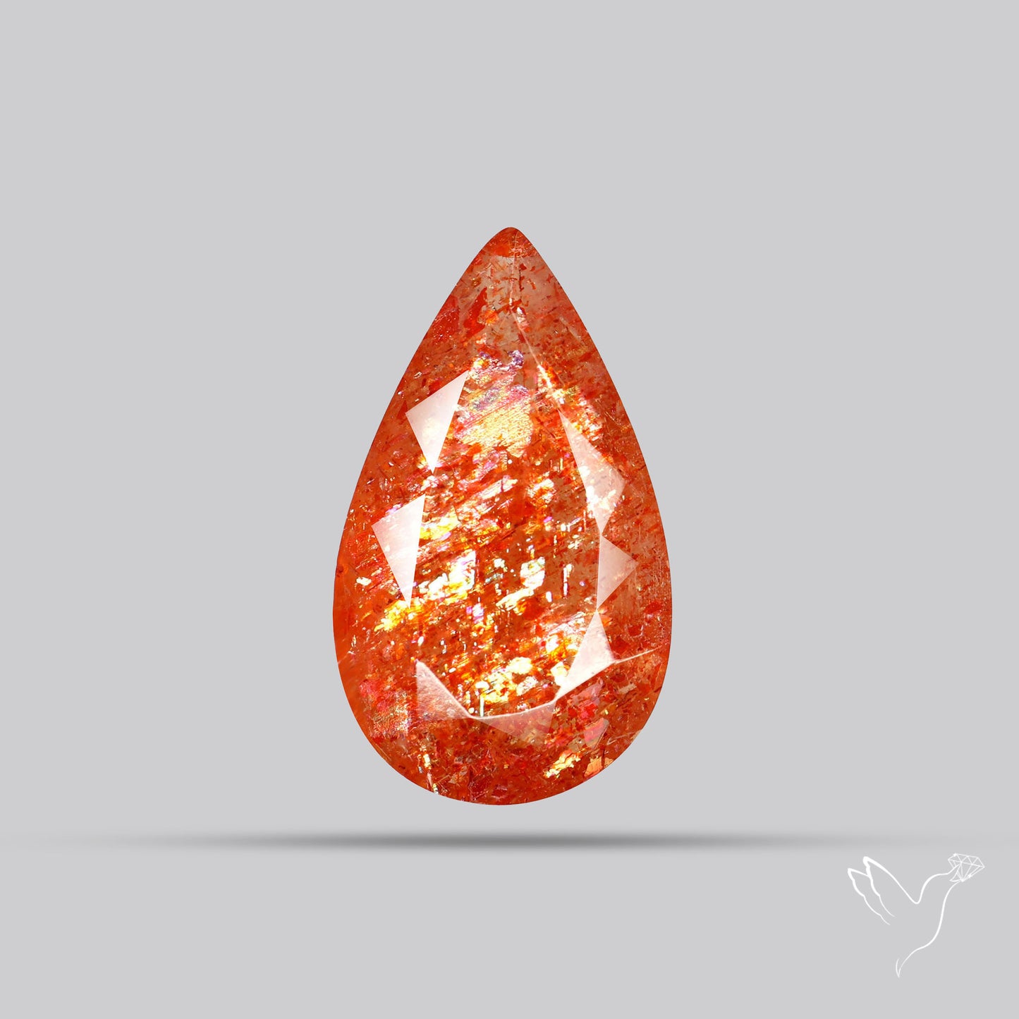 Tanzanian Sunstone Faceted High Grade Confetti Sunstone