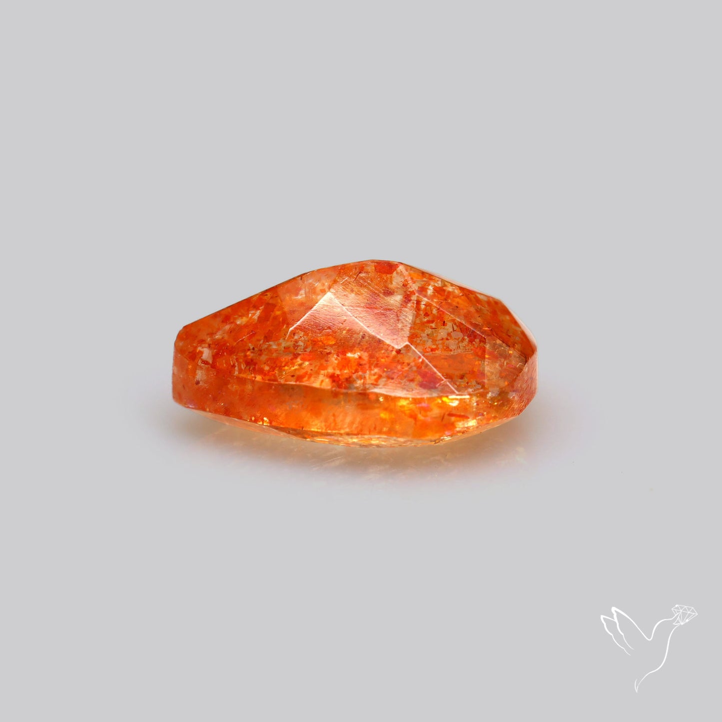 Tanzanian Sunstone Faceted High Grade Confetti Sunstone