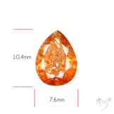 Tanzanian Sunstone Faceted High Grade Confetti Sunstone