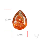 Tanzanian Sunstone Faceted High Grade Confetti Sunstone