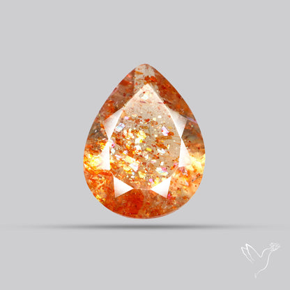 Tanzanian Sunstone Faceted High Grade Confetti Sunstone