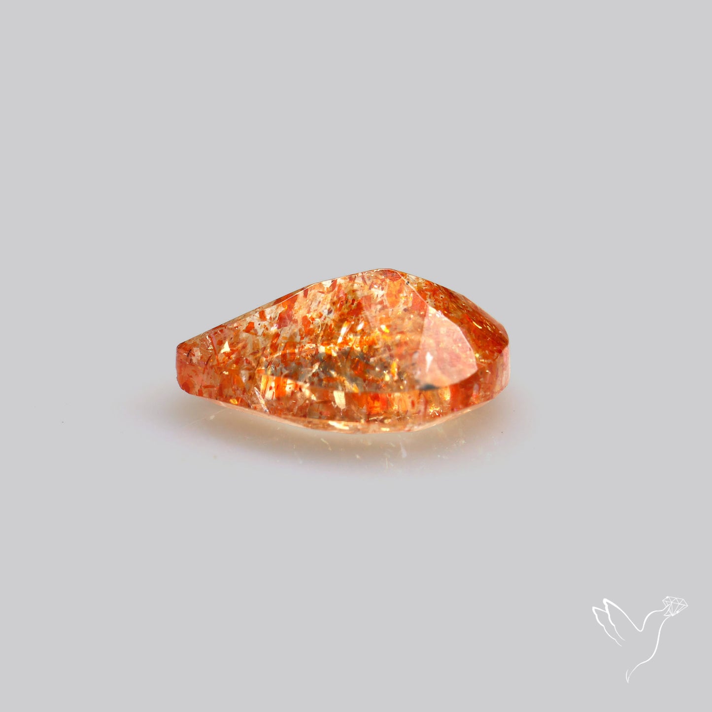 Tanzanian Sunstone Faceted High Grade Confetti Sunstone