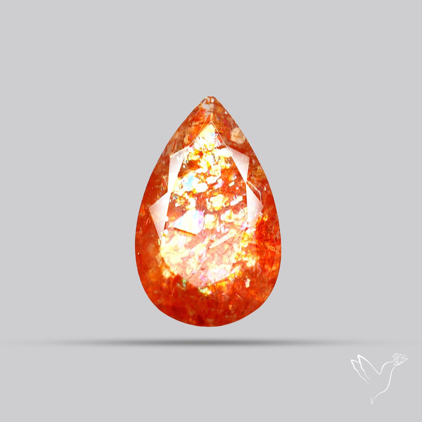 Tanzanian Sunstone Faceted High Grade Confetti Sunstone