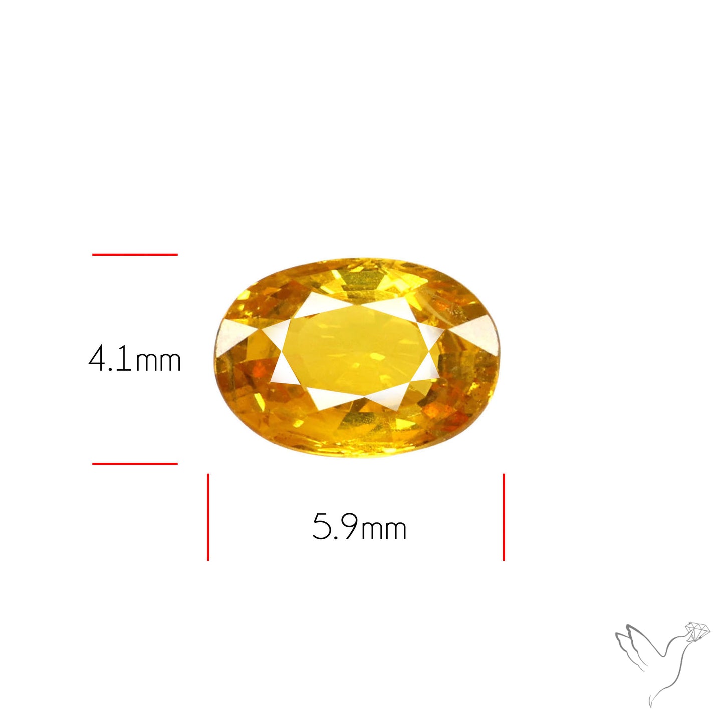 Faceted Yellow Sapphire Small Multi Sapphire