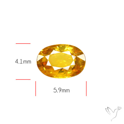 Faceted Yellow Sapphire Small Multi Sapphire