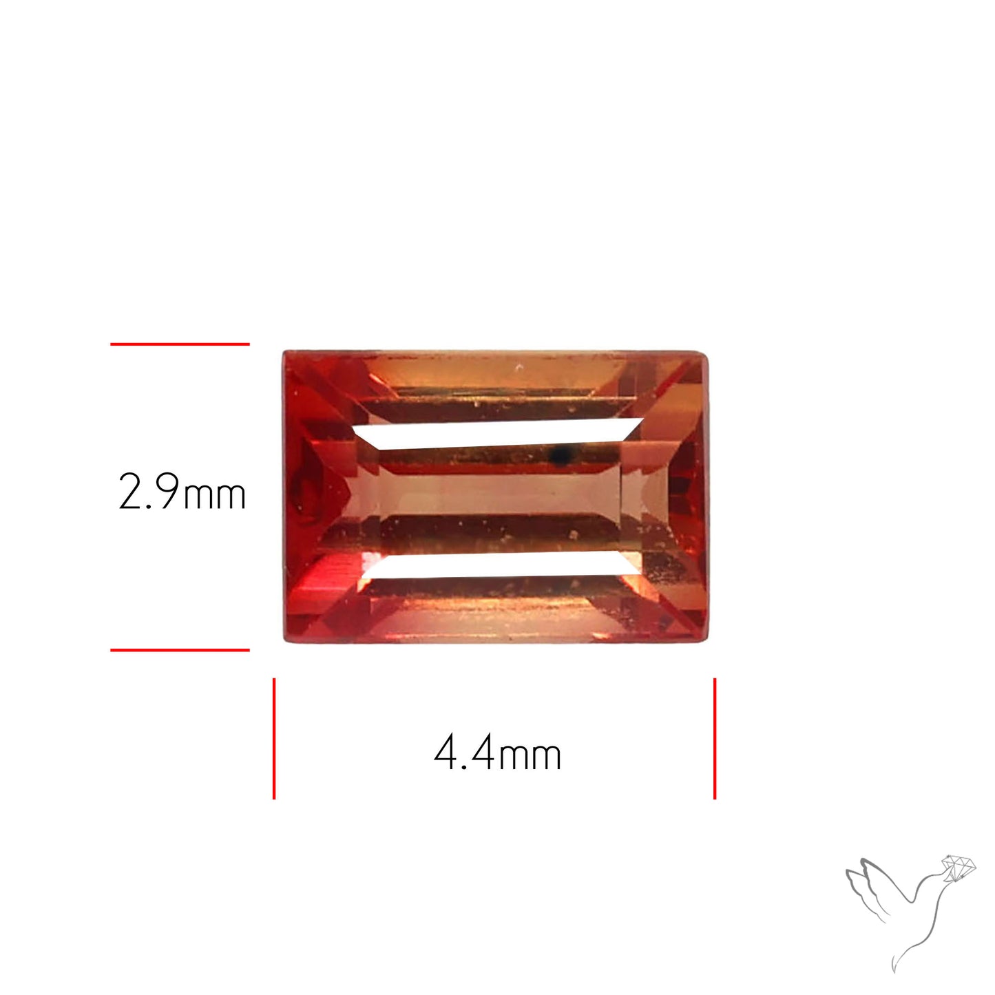 Faceted Sapphire Small Multi Sapphire