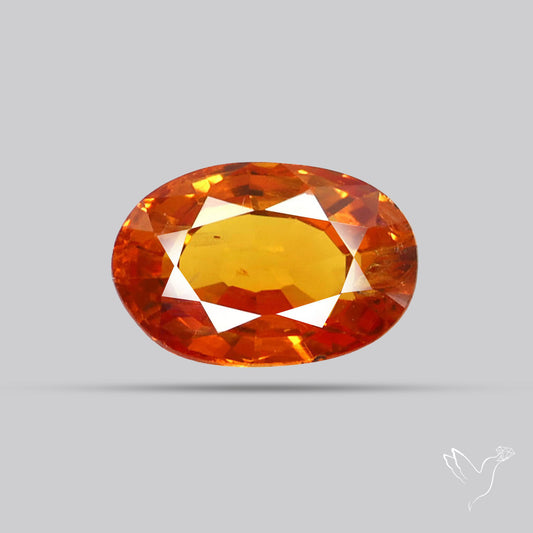 Faceted Orange Sapphire Small Multi Sapphire