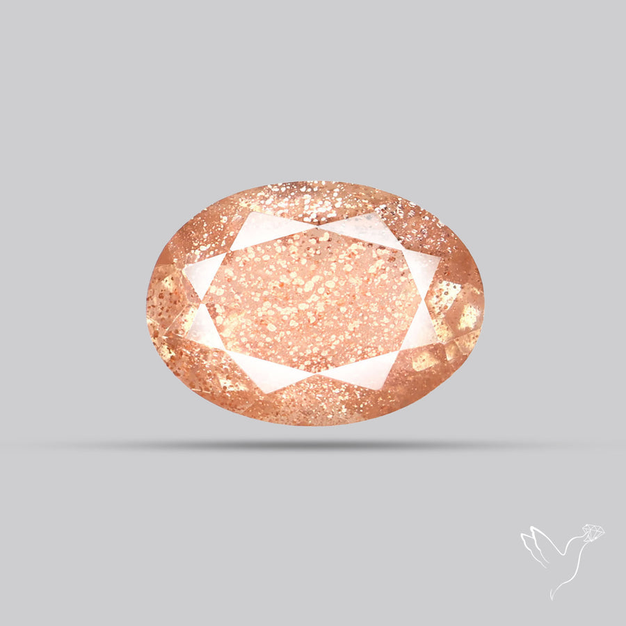 Faceted Oregon Schiller Sunstone