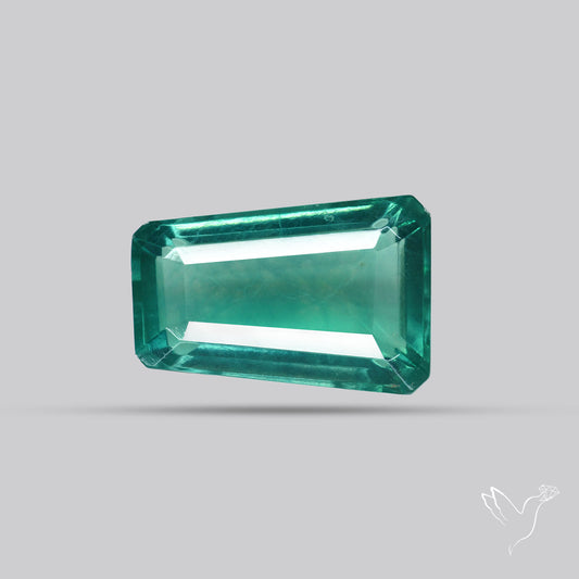 Faceted Belgian Teal Fluorite