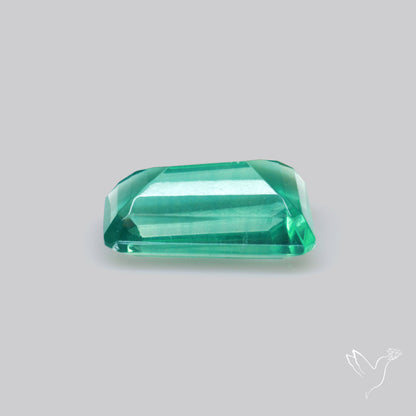 Faceted Belgian Teal Fluorite