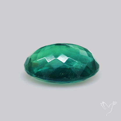 Faceted Belgian Teal Fluorite