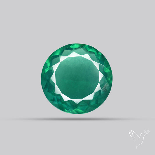 Faceted Belgian Teal Fluorite