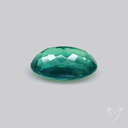Faceted Belgian Teal Fluorite