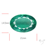 Faceted Belgian Teal Fluorite
